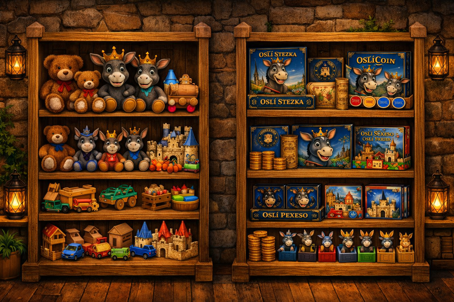 E-shop s hračkami a LEGO stavebnicemi Oslíkovo.cz